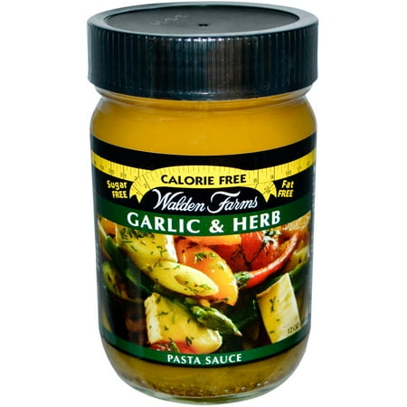 - Walden Farms, Pasta Sauce, Garlic & Herb, 12 oz(pack of 2)