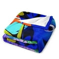 thumbnail image 4 of Finding Nemo Cartoon Blanket, Soft Cozy Fluffy Plush Throw Blanket for Boys Girls Young Adults, Warm Flannel Blanket for Living Room Bedroom Couch Bed 30"x40", 4 of 8