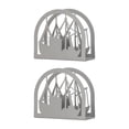 thumbnail image 4 of Metal Upright Napkin Holder, Stainless Steel Hollowed Out Pattern Napkin Holder  For Home Freighter, 4 of 8