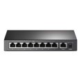 thumbnail image 1 of Conmutador PoE TP-Link TL-SF1009P de 9 puertos 10/100 Mbps 8 PoE+ @65W, 1 of 5