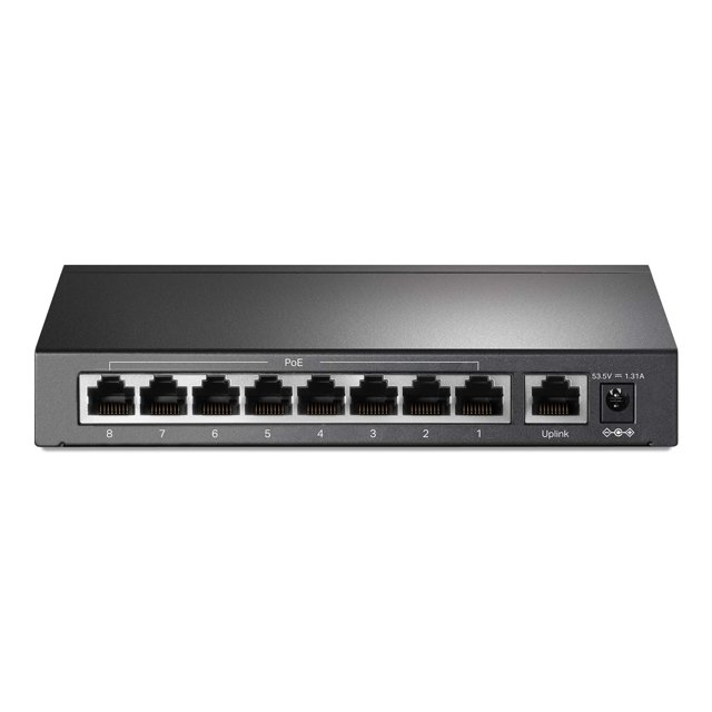Conmutador PoE TP-Link TL-SF1009P de 9 puertos 10/100 Mbps 8 PoE+ @65W