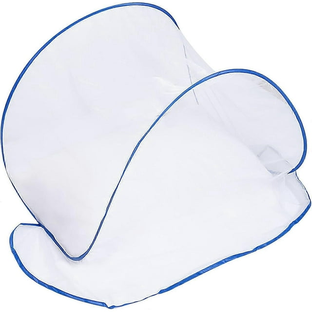 Mosquito Net, Foldable Mini Mosquito Net for Head, Ultralight Pop-Up Mosquito Tent for Bedding Camping Traveling Patio