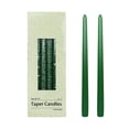 thumbnail image 1 of Zest Candle 12-Piece Taper Candles, 12-Inch, Hunter Green, 1 of 4