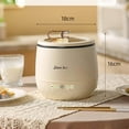 Mini Rice Cooker Portable Design,Rice Cooker Small for LongDistance Travel,cute rice cooker