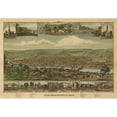 thumbnail image 3 of Corbin 14x11 Black Modern Framed Museum Art Print Titled - New Brighton Pennsylvania - Corbin 1883, 3 of 5
