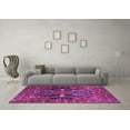 thumbnail image 3 of Ahgly Company Indoor Rectangle Medallion Purple Traditional Area Rugs, 7' x 10', 3 of 4