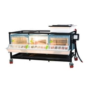 Hatching Time Chick Brooder - 1 Layer H: 9.5 (Power-Washable, Durable, ABS Plastic) | Cimuka