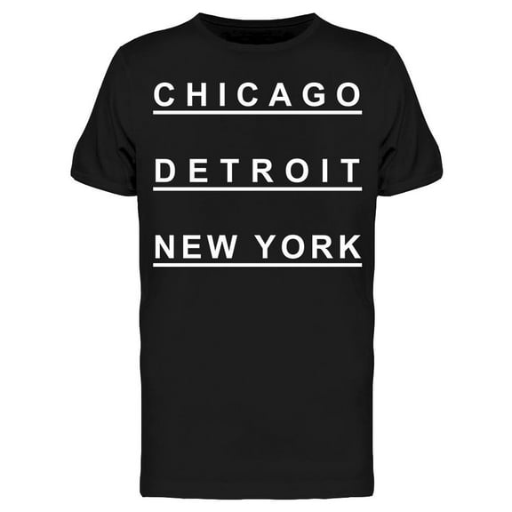 Chicago Detroit Men's T-shirt