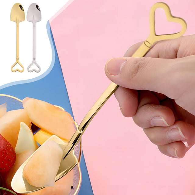 XWSHYW Aparatos de Utensilios de Cocina. Cuchara de Pala de Acero Inoxidable 304 Multifunción Creativa, Cuchara de Sandía Roja para El Hogar, Cuchara de Helado