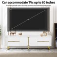 thumbnail image 7 of 70.9'' TV Stand for TVs up to 80 Inches, Modern Entertainment Center Media Console with 4 Drawers and 1 Spacious Cabinet, Wood TV Console Table for Living Room, 7 of 7