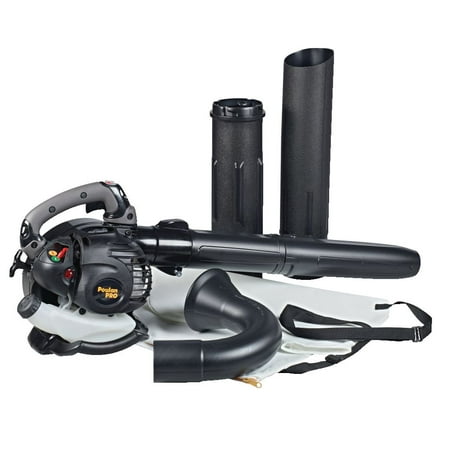 Poulan Pro 2-Cycle 25cc Gas Blower/Vacuum with Cruise (Best Gas Powered Leaf Blower Vacuum)