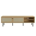 thumbnail image 7 of Modway Cambria Rattan and Particleboard TV Stand for TVs up to 70" in Oak, 7 of 7