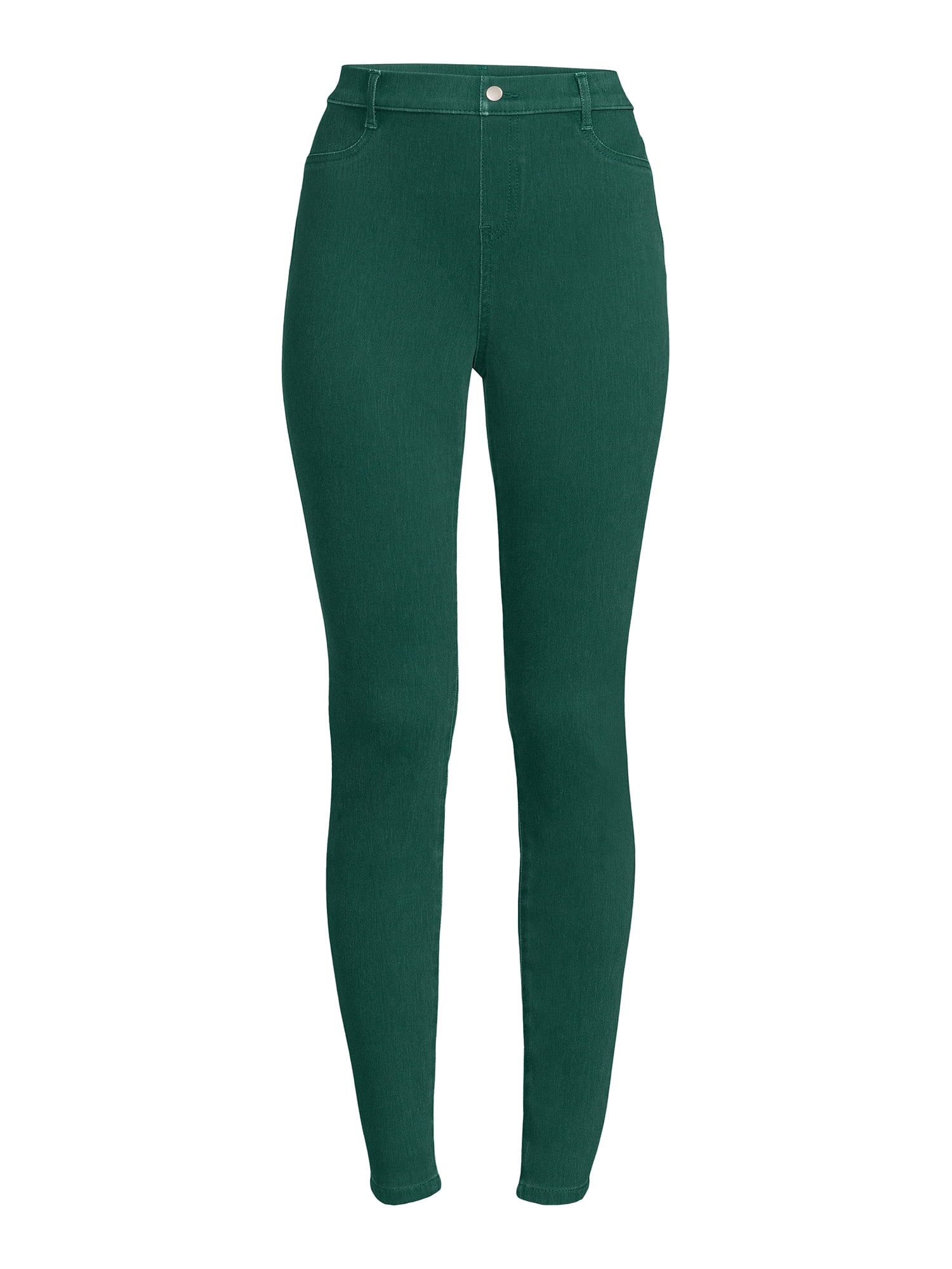 Time and Tru Women's High Rise Jeggings, 29" Inseam, Sizes XS-3XL