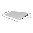 thumbnail image 3 of Silver Spring 3-1/4" High Aluminum Mobility Threshold Ramp for Wheelchairs, Scooters, and Power Chairs, 3 of 5
