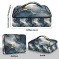 thumbnail image 3 of Iauyy Casserole Carrier for Hot Food Insulated Casserole Travel Carry Bag with Lid Food Warmer Bag for Party/Picnic,Golden Lines, 3 of 7