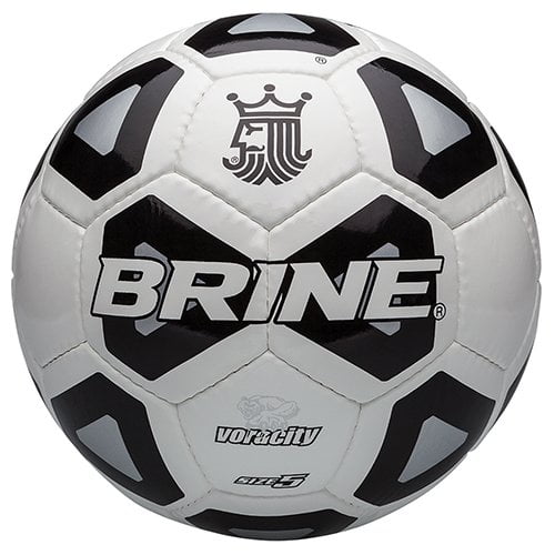Ballon de Football Saumâtre Voracité, Noir, Taille 5