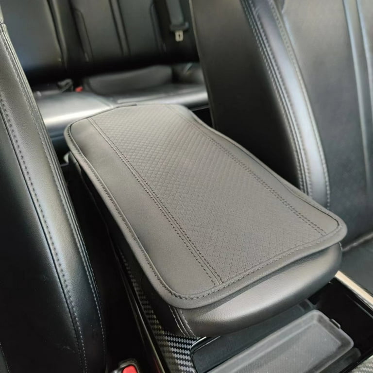 Fairnull Car Armrest Pad Non-slip Waterproof Auto Center Console Box  Cushion Mat Car Accessories 