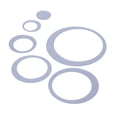 thumbnail image 1 of Background Decor3-Dimensional Mirror Wall Sticker Mirror Wall Sticker Wall Sticker State-of-the-Art Design, 1 of 5