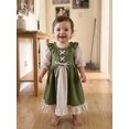thumbnail image 6 of RUINIXCW Vintage Toddler Baby Girl Halloween Renaissance Dress Baby Ren Faire Costume Kids Girls Spring Fall Clothes Long Sleeve Princess Party Dress, 6 of 10