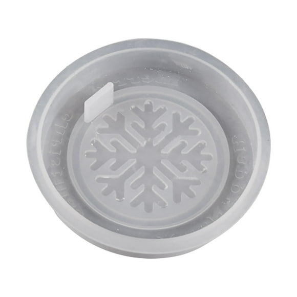 EGNMCR Christmas Decorations, Christmas Gifts Christmas Tree Snowflake Mould Wall Mounted Snowman Flower Keychain Pendant Epoxy Resin Mould Resin Moulds