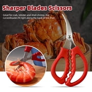 SUSWIM Seafood Cracker Tool Set With Lobster Sheller Stainless Steel Crab Crackers Crab Leg Fork Seafood Scissors And Storage Bag, Crab Leg Pick Utensils Set Crab Eating Tools (9Pcs)
