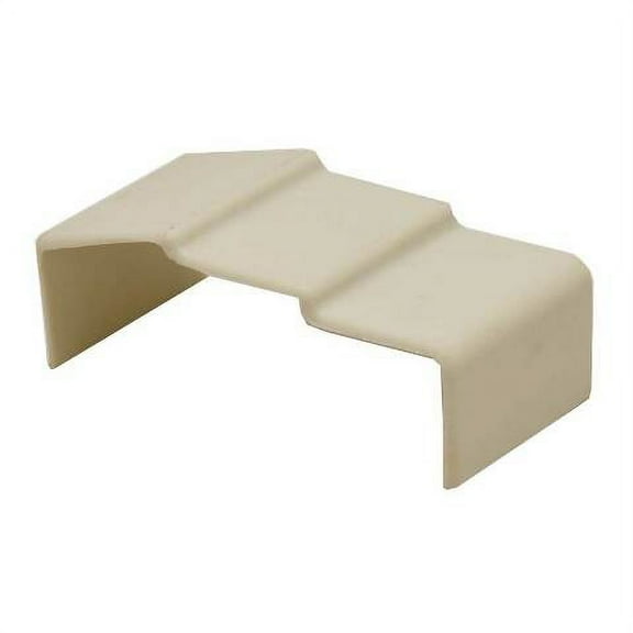 Lund Boat Bracket 2008230 | 2 1/4 X 4 1/2 Inch Off White Plastic