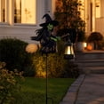 thumbnail image 6 of PYURTEP Halloween Solar Lights Outdoor, Spooky Latern with Witch, Waterproof Outdoor Solar Lights for Lawn Yard Halloween Decor, 6 of 6