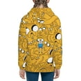 Adventure Time Teens Boys Girls Zip Up Hoodie 3d Printed Hooded