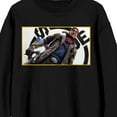 thumbnail image 2 of Suicide Squad: Kill the Justice League Captain Boomerang Adult Black Crew Neck Sweatshirt-Large, 2 of 3