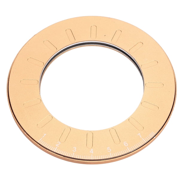Fabricante de círculos dorados, aproximadamente 4,9 pulgadas, fabricante de círculos, alta flexibilidad, resistente al óxido, metal premium duradero para dibujar para carpintería para diseo LHCER 1
