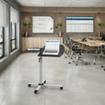 thumbnail image 2 of Techni Mobili Deluxe Rolling Laptop Stand, Graphite RTA-B003-GPH06, 2 of 11