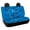Blue Sparkle Butterflies, variant on Chririnla Cartoon Sloth, Non-Slip Bench Cushion Seat Protectors Set of 2, Soft Breathable Full Wrap Rear Back Seat Covers for Auto Car Interior