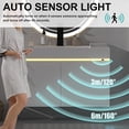 thumbnail image 6 of AHB 30'' Bathroom Vanity W/Sink Combo, High Gloss Bathroom Cabinet, Smart Wall Mounted Sink Cabinet Auto Motion Sensor LED Light, Modern Floating Vanity with Faucet, 6 of 7