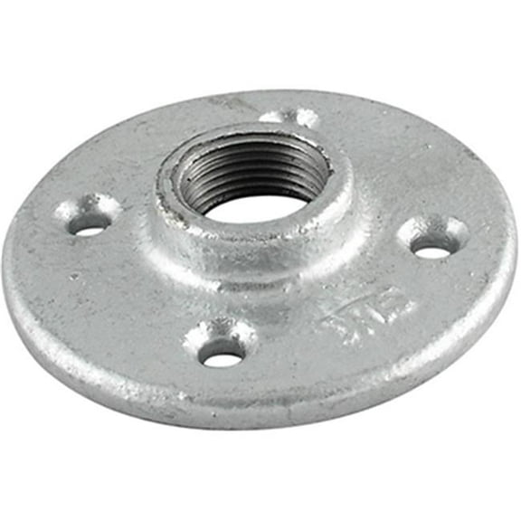STZ Industries 311 F-38 0.37 in. Galvanized Floor Flange