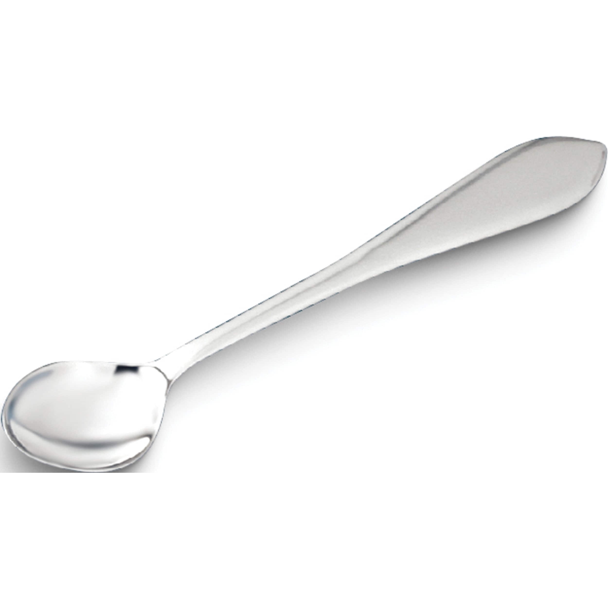Sterling Silver Baby Feeding Spoon (6.25 X 1) Made In India gp484