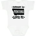 thumbnail image 3 of Inktastic Montana Someone Loves Me Boys or Girls Baby Bodysuit, 3 of 5