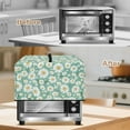 thumbnail image 5 of FOR U DESIGNS Daisy Green Print Microwave Oven Dust Cover Uv Protection Microwave Dust Covers Cloth Foldable Lid for Air Fryer Toaster Oven with Top Handle-L, 5 of 8