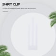 thumbnail image 2 of Shisuyan Pinces à Vêtements Blanches 500 Pcs 1.6X0.4X0.1In, 2 of 8