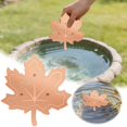 thumbnail image 1 of Outdor Wild Birds Bathing Disc With Maple For Garden Yard, 1 of 6