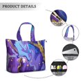 thumbnail image 2 of 22 Inch Oversized Travel Bag Lightweight Canvas Weekender Duffel with Multi Pockets, Animal Print, 2 of 5