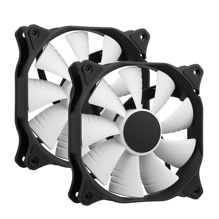 EEEkit 120mm, High Static Pressure Radiator Retail Cooling Fan for PC Host Desktop Computer Quiet CPU Cooler,PH-F120XP_BK