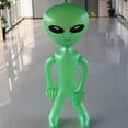 thumbnail image 3 of Jumbo Inflatable Alien 3-pack - Alien Inflate Toy for Kids -, 3 of 5