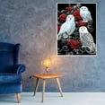 thumbnail image 2 of 5D Diamond Art Kits for Adults Beginners, Owl Rose Diamond Art Kits, DIY Full Round Drill Animals Gem Art Kits, Home Wall Painting Decor, 11.8x15.7 Inch U0Z7, 2 of 4