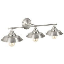 OYEAL 3-head Chrome Light, Industrial Wall Sconce, Wall-Mounted Light Fixture for Bedroom＆Bathroom