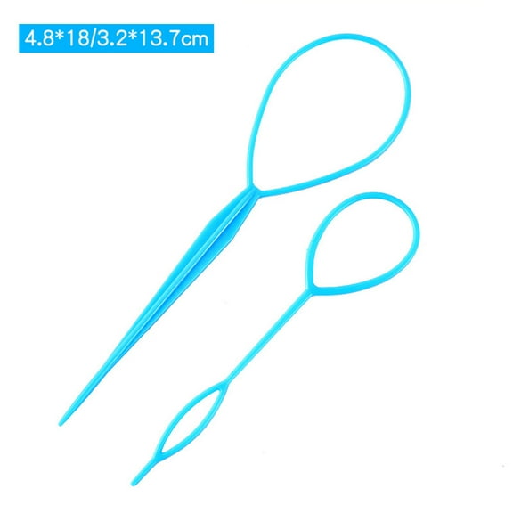 Yardwe 20 Pairs Hair Braid Ponytail Styling Maker Clip Tool for Women Hair Accessories for Braids