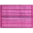 thumbnail image 1 of Ahgly Company Indoor Rectangle Abstract Pink Modern Area Rugs, 7' x 9', 1 of 4