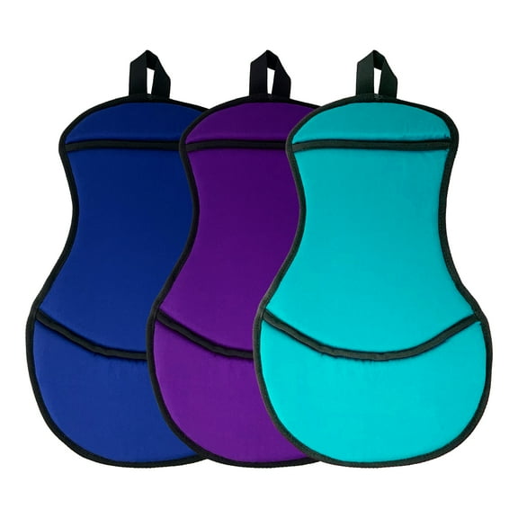 Showman Seat Saver w/ Nylon Top & Fleece Bottom (Blue)