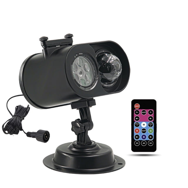 Mistaha LED Christmas Projector Lights 2-in-1 Ocean Wave Projector 12