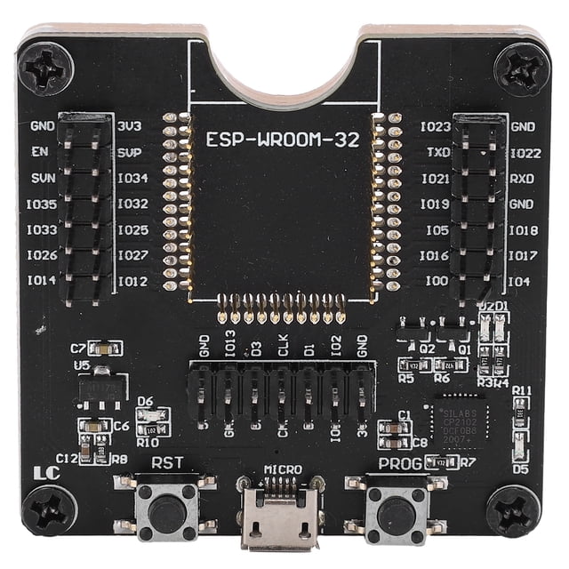 Descarga de firmware de placa de prueba, herramienta de fijación de quemado, módulo de desarrollo de PCB para ESP32 DC 5V