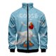 thumbnail image 2 of Chaqueta con estampado 3D de animales de ganso para hombres y niños, abrigo de manga larga con estampado de dibujos animados, chaquetas con cremallera para primavera y otoño, 2 of 5